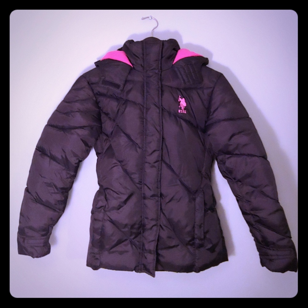 🌺 Girls Winter Coat Polo Assn